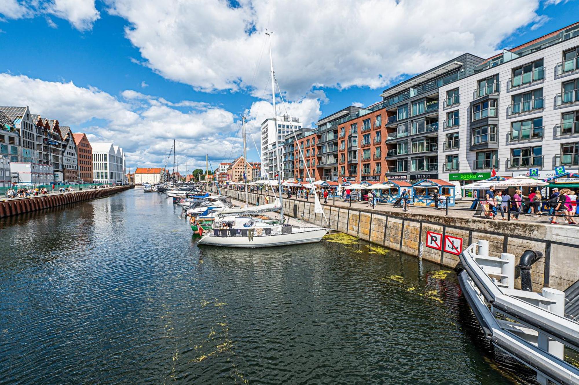 Apartament Snapper Gdansk Dlugie Ogrody Exteriör bild